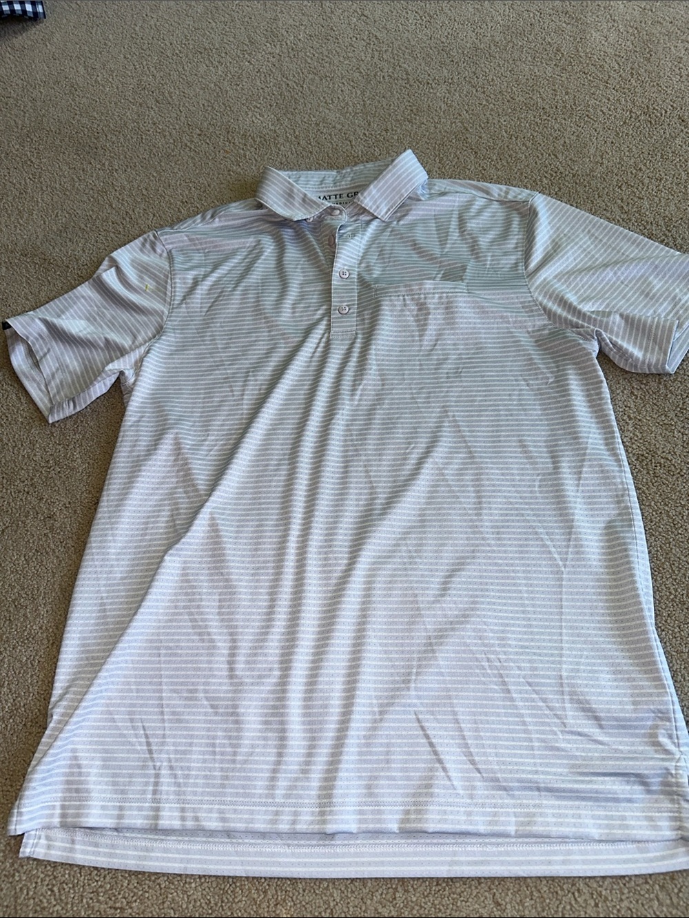 Matte Grey polo - Picture 6 of 8